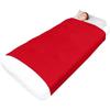 Sensory Compression Blanket Spandex Bed Sheet Adults Compression Sheet Breathable & Stretchable Full(Red,Single/69x132cm) view 1