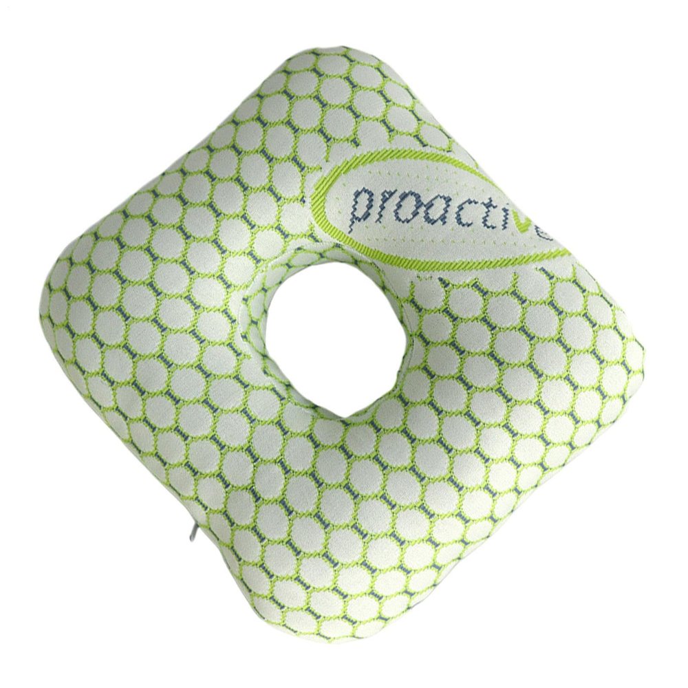 Memory Foam Earring Pillow Soft Sleeping Cushion, 11.02x11.02x2.76 Inch Ear Support Pad, Comfortable Nap Pillow | Airplane Car Workplace Gym for Travel Home Bed Relaxation Comfort Ear Piercing