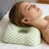 Memory Foam Earring Pillow Soft Sleeping Cushion, 11.02x11.02x2.76 Inch Ear Support Pad, Comfortable Nap Pillow | Airplane Car Workplace Gym for Travel Home Bed Relaxation Comfort Ear Piercing view 2
