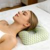 Memory Foam Earring Pillow Soft Sleeping Cushion, 11.02x11.02x2.76 Inch Ear Support Pad, Comfortable Nap Pillow | Airplane Car Workplace Gym for Travel Home Bed Relaxation Comfort Ear Piercing view 4
