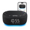 1Mii White Noise Sound Machine with Alarm Clock, Sound Machine for Sleep for Adults Baby, 30 Soothing Sounds, Smart App Controlled, Dimmable 7-Color Night Light, Sleeping Timer, 30 Volume Levels view 1
