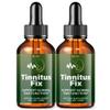(2 Pack) Tinnitus Fix Drops, TinnitusFix Liquid Supplement Premium Ear Support Formula Natural Comfort Relief Vitamins Ringing Ears Health Beauty Wellness Inner Balance Hearing Care Clarity (4 oz) view 1