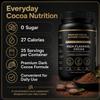 High Flavanol Cocoa Powder 1200mg Flavanols & Flavonoids per Serving 10X Concentrated Cocoa Extract with 600mg Epicatechin Premium Dark Cocoa Nutrition for Daily Use view 4