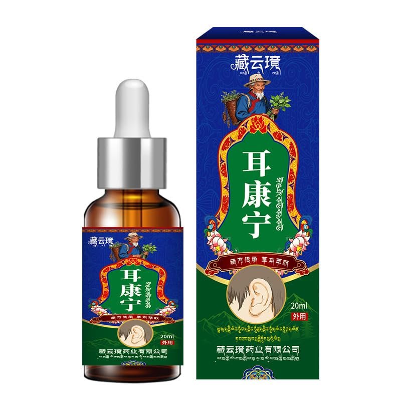 Tinnitus Relief for Ringing Ears Natural Tinnitus Support Drops Effective Support for Men Women