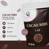 Cacao Nibs 1LB Raw Cacao Nibs Unsweetened Crunchy Chocolate Nibs for Smoothies, Baking & Snacks Premium Cacao by Yogis Gift view 4