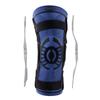 Hocafer Right Knee Braces with Side Stabilizers, Adjustable Patella Compression Knee Support, Knee Sleeve for Knee Pain, Arthritis Pain(Blue, Size 5, Right) view 1