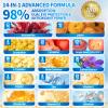14-in-1 Astaxanthin 12mg & Lutein 40mg with Zeaxanthin Supplements, 24 Month Supply, Fresh Microalgae Source, Supports Eye, Skin, Antioxidant, Joint, Circulatory Health, Non-GMO, Gluten Free, 4 Bag view 3