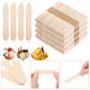 2000 Pcs Wooden Ice Cream Spoon Bulk Mini Disposable Tasting Spoons Set Wooden Small Sample Ice Cream Sticks for Dessert Sampling Crafts view 3