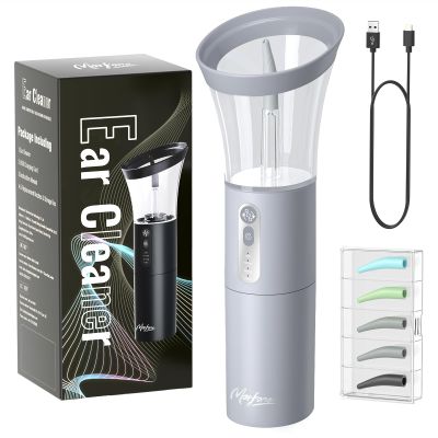 Ear Wax Removal, Effective & Safe Electric Ear Clean Kit for Earwax Buildup