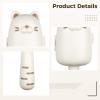 NineLife Basics Lint Roller with Long Handle, Adorable Cat Design for Pet Hair Removal On Clothes, 3 Replacement Rollers Included view 2