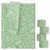 AVXINSOK 100 Sheets Sage Green Floral Tissue Paper 14 x 20 Inches Green and White Vintage Flower Gift Wrapping Tissue Paper for Gift Bags Wedding Birthday Baby Shower Party Packaging Crafts view 1