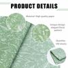 AVXINSOK 100 Sheets Sage Green Floral Tissue Paper 14 x 20 Inches Green and White Vintage Flower Gift Wrapping Tissue Paper for Gift Bags Wedding Birthday Baby Shower Party Packaging Crafts view 4