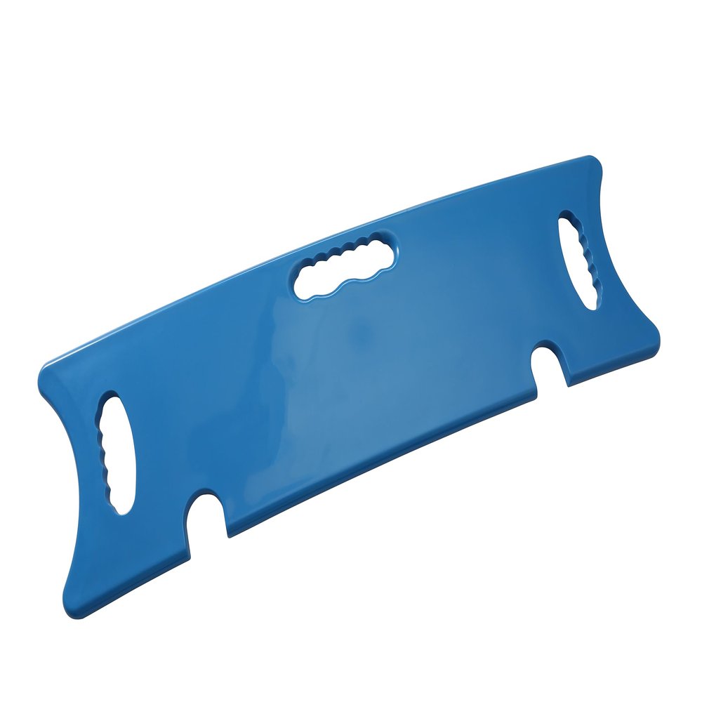 Transfer Board and Slide Board for transferring, Sliding Board Transfer to Wheelchair, Patient Transfer, Transfer Boards from Wheelchair to Car, Toilet, Tub, Slide Sheet, Blue [Patent Pending]