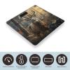 Deer Hunting Season Bathroom Scale for Body Weight Bathroom Digital Electronic Weighing Scale with Back Lit LED Display Sturdy Tempered Glass Weight Watchers Scales 400lb view 3