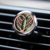 12pcs Ucubwfu Car Vent Clip, Car Vent Diffuser Holders, Perfume Essential Oil Diffuser Clips, Wood Pattern Metal Aromatherapy Holders view 4