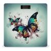 Artistic Butterfly Bathroom Scale for Body Weight Bathroom Digital Electronic Weighing Scale with Back Lit LED Display Sturdy Tempered Glass Weight Watchers Scales 400lb view 1