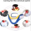 4-Level Height & Tightness Adjustable Neck Brace | Large Opening Surround Fixation Design | Effective for Torticollis Correction, Neck Traction & Whiplash Recovery Kid-Friendly(Children) view 2