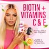 AQILUN Collagen Peptides Gummies, Collagen Gummies for Women with Type I, II, III, V, X Collagen Peptides, Biotin,& Multivitamins, Promote Skin,Hair,Nail Health view 3