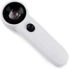EHVYBDX Magnifier,Magnifying Glass Led Magnifier,40x Illuminated Magnifier Handheld with 2 Led Lights Reading Magnifying Glass Double Glass Lens for Seniors Read,Coins,Stamps,Map view 1