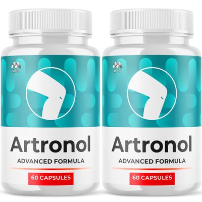 (2 Pack) Artronol Capsules, Official Artronol Supplement Pills with All Natural Ingredients, Optimal Joint Health & Advanced Nerve Support Formula with Premium Vitamins for Women & Men (120 Capsules)