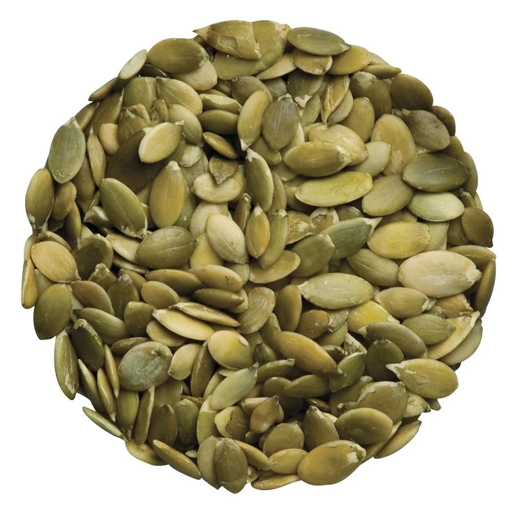 Bayside Candy Pepitas Roasted Pumpkin Seeds, Salted & Unsalted Snacks (1LB, Salted)