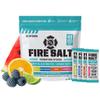 Fire Science Fire Salt Hydration Sticks, Electrolytes & Coconut Water, Hydration Drink Mix with Magnesium, Potassium & Sodium, Zero Sugar, Single Serve On the Go Packs, Variety Pack Flavors, 12 Count view 1