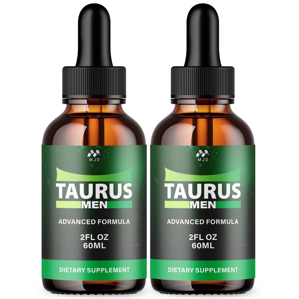 (2 Pack) Taurus Men Drops, Official TaurusMen Support Drops with All Natural Ingredients, Taurus Men Advanced Health & Wellness Support Formula with Premium Vitamins for Active Lifestyle (60 Servings)
