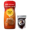 Powdered Coffee Creamer Singles, 15 oz Single Pack Coffee Creamer with Dumbass Coffee Whole CoffeeBean Medium/Dark 1 oz (Caramel Latte) Coffee view 1
