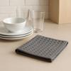 TIMPHO 4 Pack Waffle Dishcloths, Soft Gray Kitchen Cloths for Daily Cleaning, Washing and Drying, Absorbent Textured Towels for Household and Cooking Areas view 3