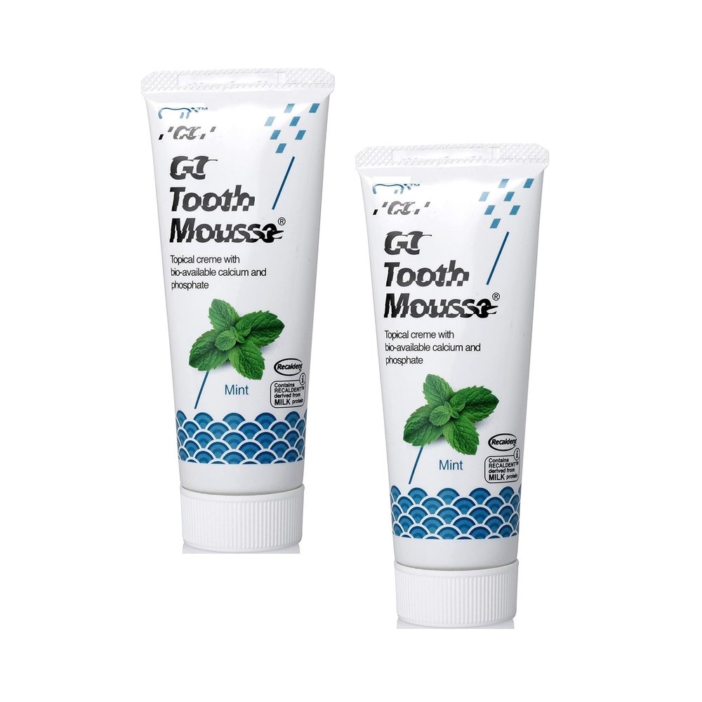 G_C_Tooth M0USSE Toothpaste Mint Flavour Made in USA (Pack of 2) 40 Gram Each