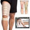 Femovaz 1PC Thigh Compression Wrap + Compression Knee Kit | Relieves Swelling, Edema, Lipedema | Breathable | Anti-Slip | All-Day Comfort,XL view 1