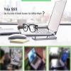 MOWFXUA Laptop Screen Magnifier, 3D Screen Amplifier Enlarger Zooms 3-4 Times Anti-Radiation Hd Screen Enlarger Angle view 3