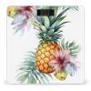 Tropical Pineapple Scale for Body Weight Highly Accurate Digital Bathroom Scale Sturdy Tempered Glass Weighing Scales with LCD Display Fashion Body Fat Smart Scales 400lb view 1