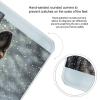 Black German Shepherd Dog Scale for Body Weight Highly Accurate Digital Bathroom Scale Sturdy Tempered Glass Weighing Scales with LCD Display Fashion Body Fat Smart Scales 400lb view 4
