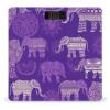 Purple Elephant Scale for Body Weight Highly Accurate Digital Bathroom Scale Sturdy Tempered Glass Weighing Scales with LCD Display Fashion Body Fat Smart Scales 400lb view 1
