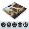 Meerkat Animal Scale for Body Weight Highly Accurate Digital Bathroom Scale Sturdy Tempered Glass Weighing Scales with LCD Display Fashion Body Fat Smart Scales 400lb view 3