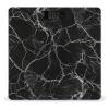 Black Marble Scale for Body Weight Highly Accurate Digital Bathroom Scale Sturdy Tempered Glass Weighing Scales with LCD Display Fashion Body Fat Smart Scales 400lb view 1