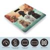 Poodles Dogs Scale for Body Weight Highly Accurate Digital Bathroom Scale Sturdy Tempered Glass Weighing Scales with LCD Display Fashion Body Fat Smart Scales 400lb view 3