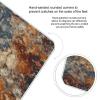 Abstract Granite Scale for Body Weight Highly Accurate Digital Bathroom Scale Sturdy Tempered Glass Weighing Scales with LCD Display Fashion Body Fat Smart Scales 400lb view 4