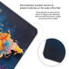 Abstract World Map Scale for Body Weight Highly Accurate Digital Bathroom Scale Sturdy Tempered Glass Weighing Scales with LCD Display Fashion Body Fat Smart Scales 400lb view 4