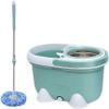 Spin Mop and Bucket, Green Spin Mop, Stainless Steel Spinning Mop and Bucket with Wringer Home Cleaning Kit for Hardwood Floors and Tiles view 1