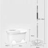 Spin Mop and Bucket, Green Spin Mop, Stainless Steel Spinning Mop and Bucket with Wringer Home Cleaning Kit for Hardwood Floors and Tiles view 2