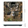 Camouflage Deer Scale for Body Weight Highly Accurate Digital Bathroom Scale Sturdy Tempered Glass Weighing Scales with LCD Display Fashion Body Fat Smart Scales 400lb view 2