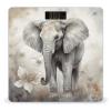 Animals Cute Elephant Scale for Body Weight Highly Accurate Digital Bathroom Scale Sturdy Tempered Glass Weighing Scales with LCD Display Fashion Body Fat Smart Scales 400lb view 1
