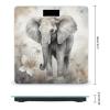 Animals Cute Elephant Scale for Body Weight Highly Accurate Digital Bathroom Scale Sturdy Tempered Glass Weighing Scales with LCD Display Fashion Body Fat Smart Scales 400lb view 2