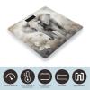 Animals Cute Elephant Scale for Body Weight Highly Accurate Digital Bathroom Scale Sturdy Tempered Glass Weighing Scales with LCD Display Fashion Body Fat Smart Scales 400lb view 3
