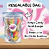 Bubs Swedish Candy Mix, 0.5 Pound, Vegan and Gluten-Free Treat, Plant-Based Sweets, Swedish Gummies, Sweet and Sour Candy, (1 Pound Available) (0.5 LB) view 3