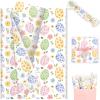 100 Sheet Colorful Egg Tissue Paper Bulk, 20x14in Colorful Egg Gift Wrapping Paper for Easter Party Bag Fillers DIY Crafts Supplies view 1