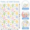 100 Sheet Colorful Egg Tissue Paper Bulk, 20x14in Colorful Egg Gift Wrapping Paper for Easter Party Bag Fillers DIY Crafts Supplies view 2