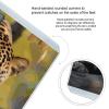 African Leopard Scale for Body Weight Highly Accurate Digital Bathroom Scale Sturdy Tempered Glass Weighing Scales with LCD Display Fashion Body Fat Smart Scales 400lb view 4